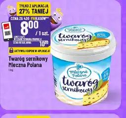 Polomarket Twaróg sernikowy Mleczna Polana oferta