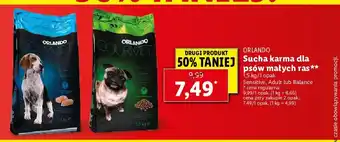 Lidl Karma dla psów małych sensitive 1 SZT 1.5 KG oferta