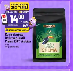 Polomarket Kawa ziarnista Baristado Brazil Crema 100% Arabica oferta