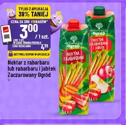 Polomarket Nektar z rabarbaru lub rabarbaru i jabłek Zaczarowany Ogród oferta