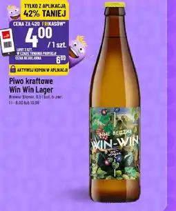 Polomarket Piwo kraftowe Win Win Lager oferta