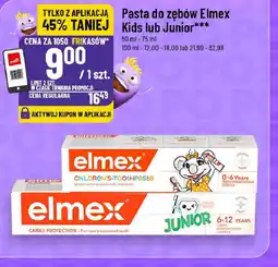 Polomarket Pasta do zębów Elmex Kids lub Junior oferta