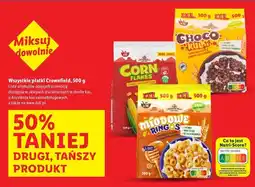 Lidl Płatki choco kulki Crownfield oferta
