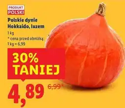 Lidl Dynia hokkaido oferta