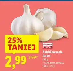 Lidl Czosnek polska oferta