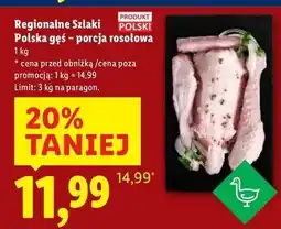 Lidl Porsja rosołowa z gęsi kołudzkiej Regionalne Szlaki oferta