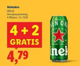 Lidl Piwo Heineken oferta
