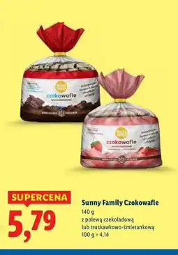 Lidl Czokowafle czekoladowe Sunny Family oferta