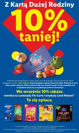 Lidl Herbata earl grey Lord Nelson oferta