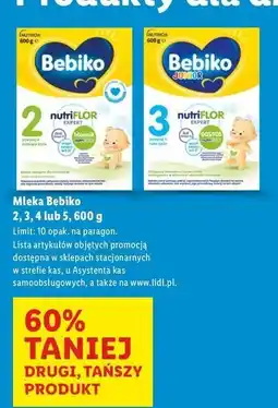 Lidl Mleko 5 Bebiko Junior oferta