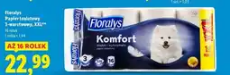 Lidl Papier toaletowy komfort Floralys oferta