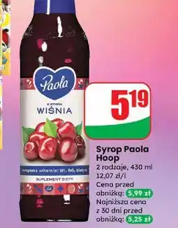Dino Syrop wiśniowy Paola oferta