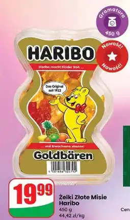Dino Żelki Haribo Złote Misie oferta