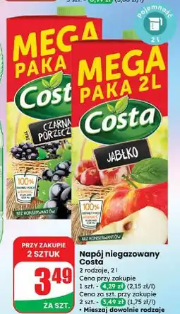 Dino Napój czarna porzeczka Costa oferta