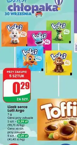 Dino Lizak malinowy Lolli oferta