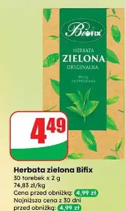 Dino Zielona herbata oryginalna Bifix oferta