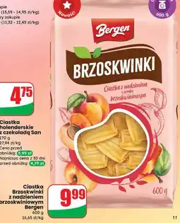 Dino Ciastka brzoskwinki Bergen oferta