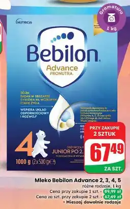Dino Mleko 5 Bebilon Advance Pronutra oferta