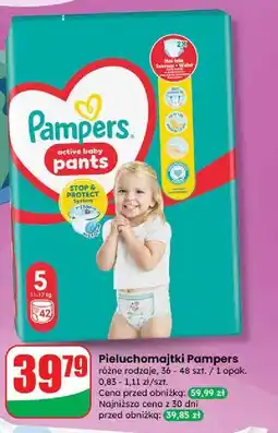 Dino Pieluchomajtki 5 Pampers Pants oferta