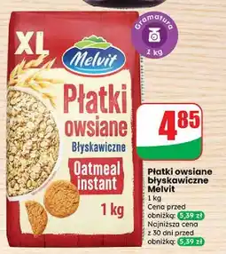 Dino Płatki owsiane błyskawiczne Melvit oferta