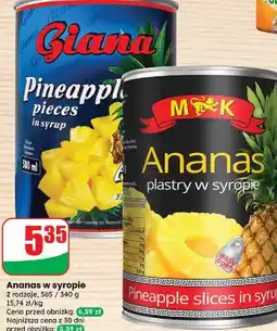 Dino Ananas plastry M&K oferta