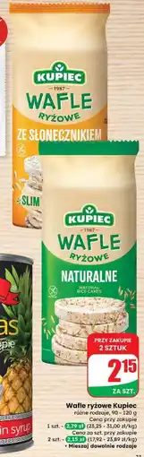 Dino Wafle ryżowe naturalne Kupiec oferta