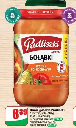 Dino Gołąbki w sosie pomidorowym Pudliszki oferta