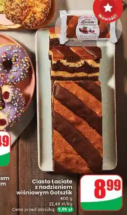 Dino Ciasto łaciate wiśniowe Gotszlik oferta