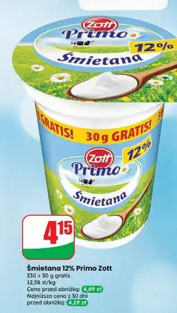 Dino Śmietana 12% Zott Primo oferta