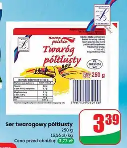 Dino Twaróg półtłusty Osm Łobżenica oferta