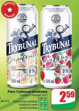 Dino Piwo grapefruit Trybunał oferta