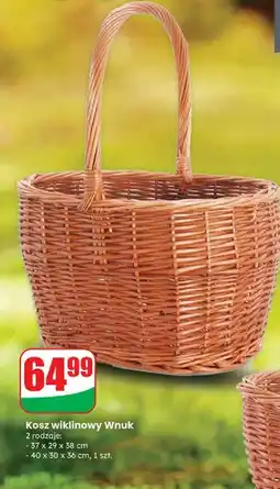 Dino Kosz wiklinowy piknikowy Wnuk oferta