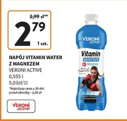 Intermarche Napój magnez Veroni Active Vitamin Water oferta