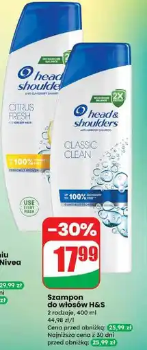 Dino Szampon do włosów citrus fresh Head&Shoulders oferta