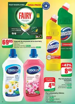 Dino Tabletki do zmywarki lemon Fairy All In 1 oferta