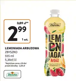 Intermarche Lemoniada arbuzowa Zbyszko oferta