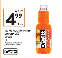 Intermarche Sok multiwitamina witalność pomarańczowa Dr Witt Premium oferta