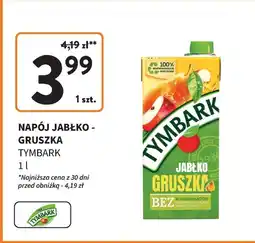 Intermarche Napój jabłko-gruszka Tymbark oferta