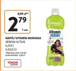 Intermarche Napój moringa Veroni Active Vitamin Water oferta