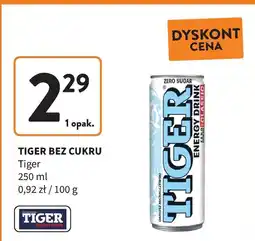 Intermarche Napój zero Tiger Energy Drink oferta
