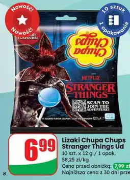 Dino Lizaki Chupa Chups Stranger Things Ud 120g oferta