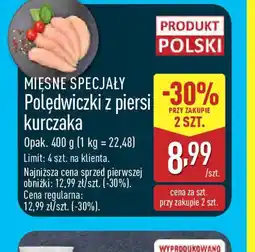 ALDI Polędwiczki z piersi kurczaka oferta