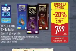 ALDI Czekolada Moser Roth oferta