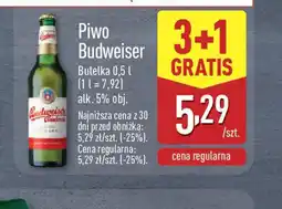 ALDI Piwo Budweiser oferta