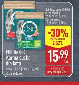 ALDI Purina One Karma sucha dla kota oferta