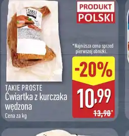 ALDI Cwiartka z kurczaka wędzona oferta
