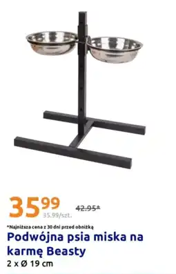 Action Podwójna psia miska na karmę Beasty oferta
