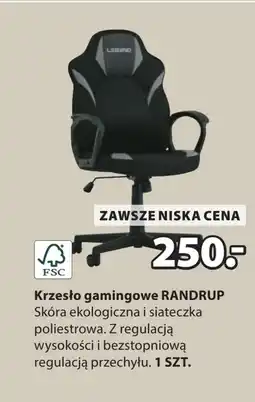 JYSK Krzesło gamingowe oferta