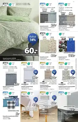 JYSK Komplet pościeli TEX oferta
