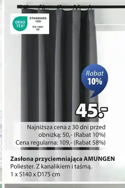 JYSK Zasłona oferta